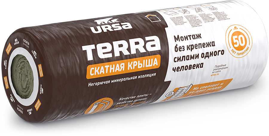 URSA TERRA Скатная крыша